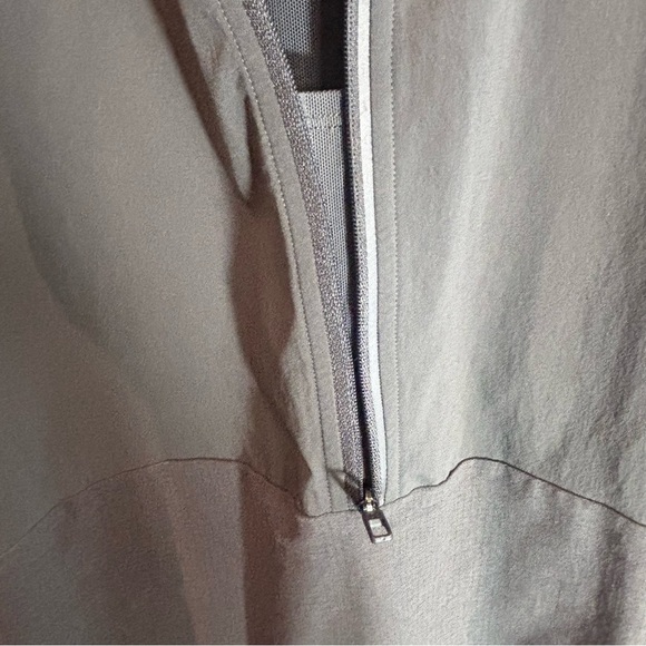 LULULEMON Sz L Fuel The Track Half Zip Hooded Vented Packable Top - Picture 7 of 15